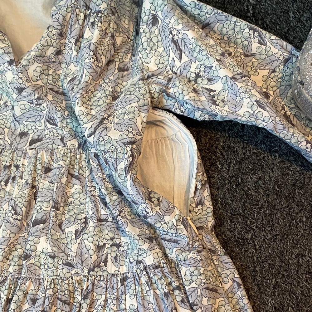 Dainty Jewells Blue and White Floral Dress - Picture 4 of 4